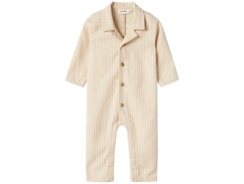 Lil Atelier turtledove stribet loose natdragt